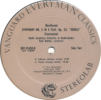 Ludwig van Beethoven - Symphony No. 3 In E Flat, Op. 55 "Eroica"