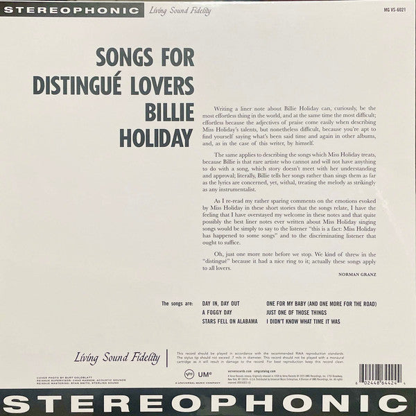 Songs For Distingué Lovers - secondary