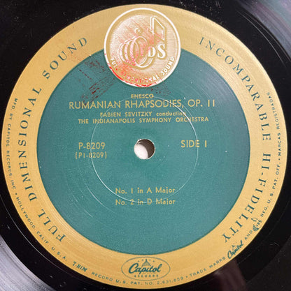 Four Slavonic Dances / Rumanian Rhapsodies - secondary