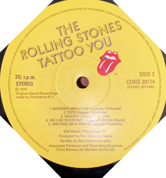 Tattoo You - secondary