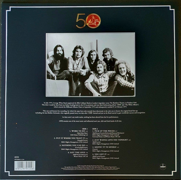 Live At The Rainbow Theatre, 1974 - secondary