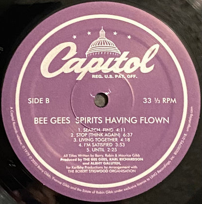 Spirits Having Flown - secondary