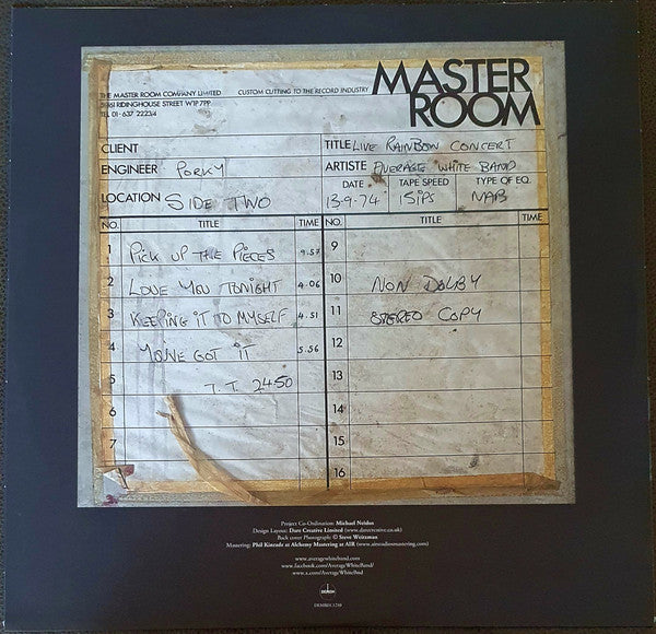 Live At The Rainbow Theatre, 1974 - secondary