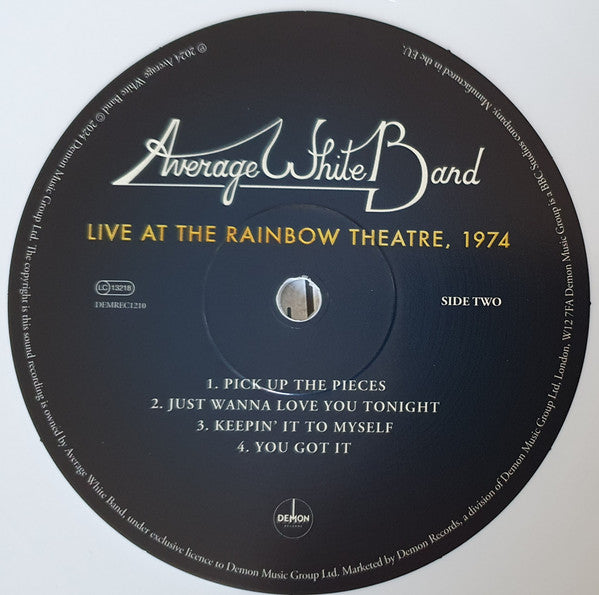 Live At The Rainbow Theatre, 1974 - secondary