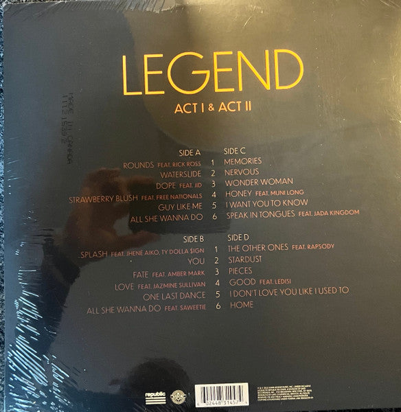 Legend - secondary