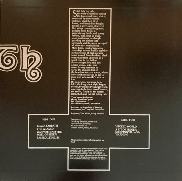 Black Sabbath - secondary