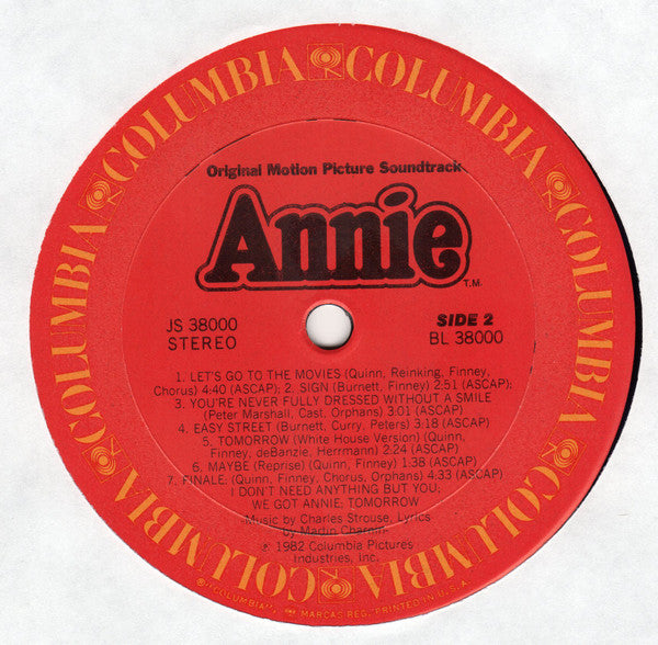 Annie (Original Motion Picture Soundtrack) - secondary