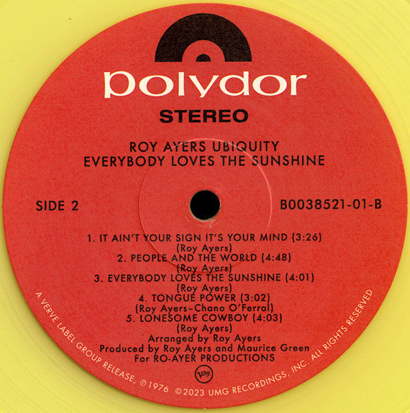 Everybody Loves The Sunshine - secondary