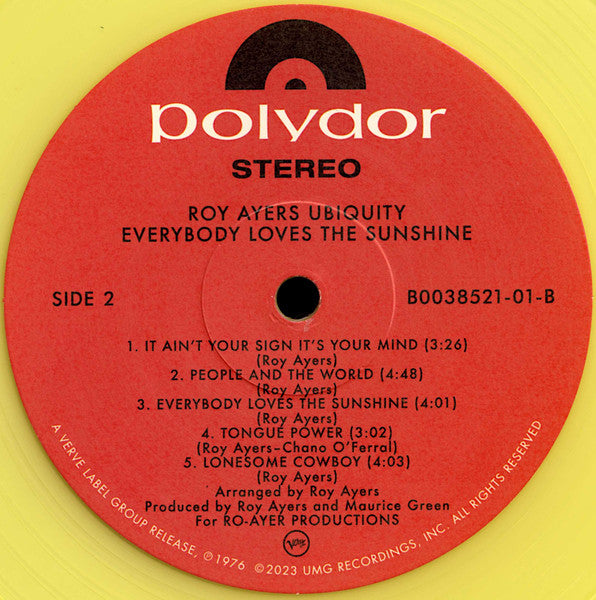 Everybody Loves The Sunshine - secondary