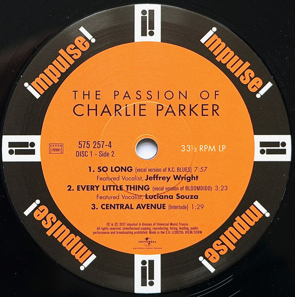 The Passion Of Charlie Parker - secondary