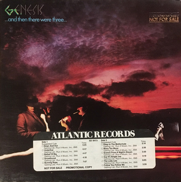 Genesis - ...And Then There Were Three...