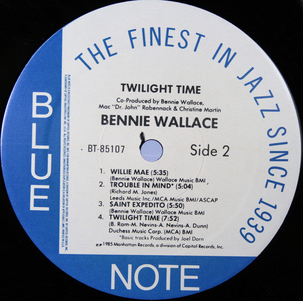 Bennie Wallace - Twilight Time