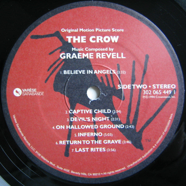 The Crow (Original Motion Picture Score) - secondary