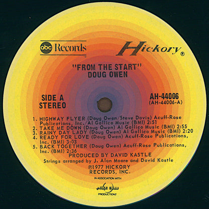 Doug Owen - From The Start
