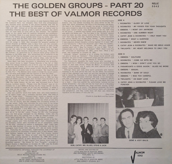 The Best Of Valmor Records - secondary