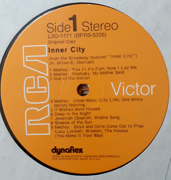 Inner City (The Original Broadway Cast Recording) - secondary