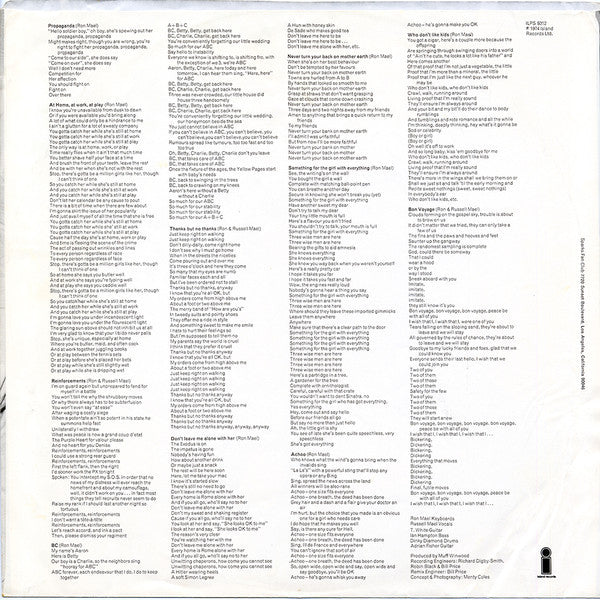 Sparks - Propaganda