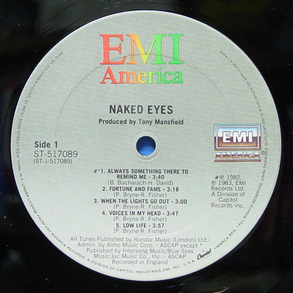 Naked Eyes - secondary
