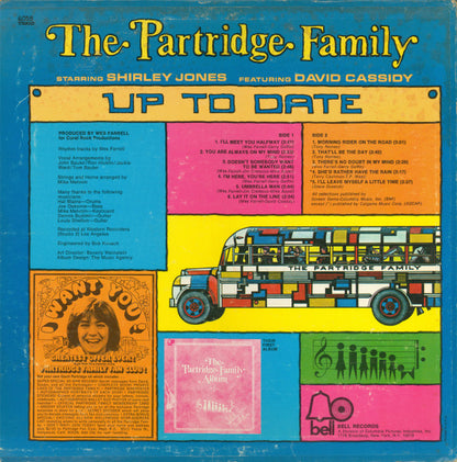 The Partridge Family, Shirley Jones, David Cassidy - Up To Date