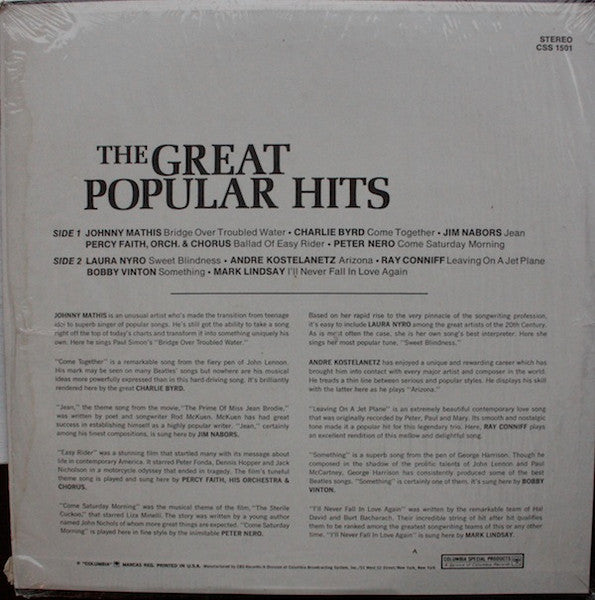 Various - The Great Popular Hits