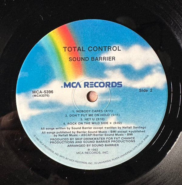 Sound Barrier - Total Control