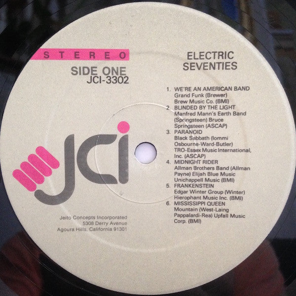 Electric Seventies - secondary