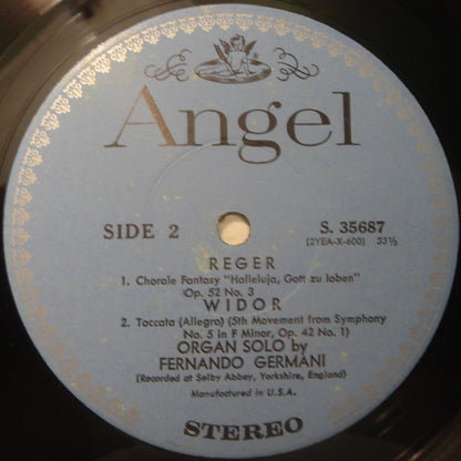 Works By Reger, Widor, Liszt, Franck - secondary