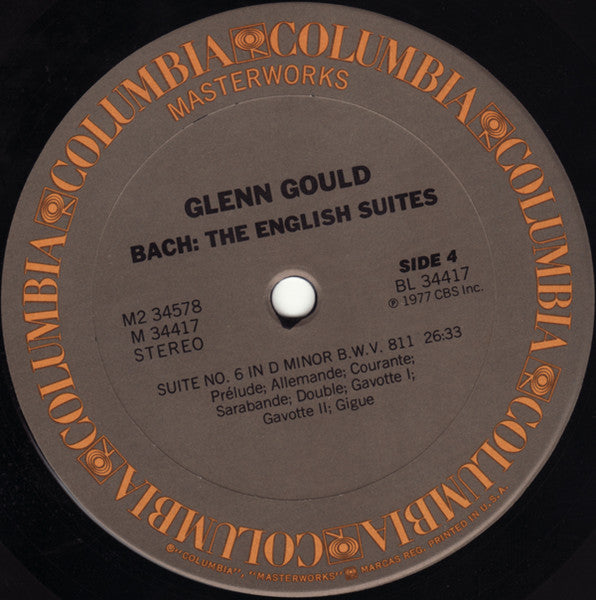 Johann Sebastian Bach, Glenn Gould - The English Suites (Complete)