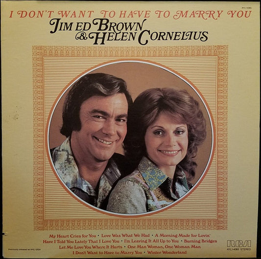 I Don't Want To Have To Marry You - primary
