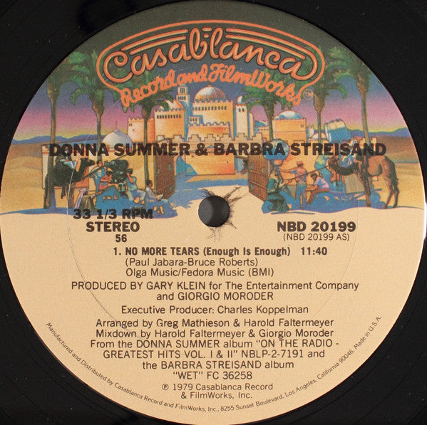 No More Tears (Enough Is Enough) - secondary