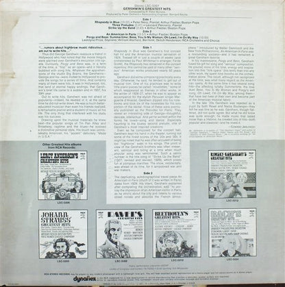 Gershwin's Greatest Hits - secondary