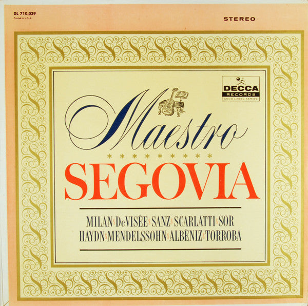 Maestro Segovia - primary