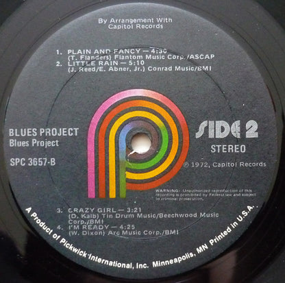 Blues Project - secondary