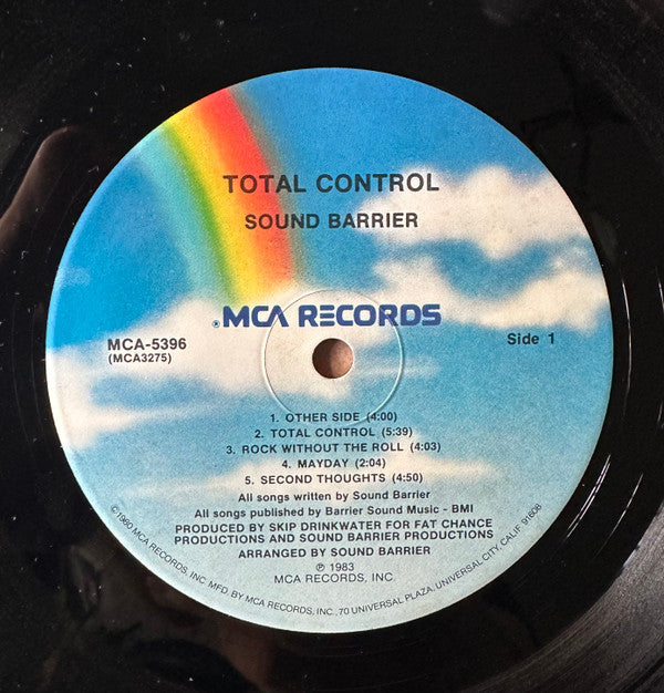 Sound Barrier - Total Control