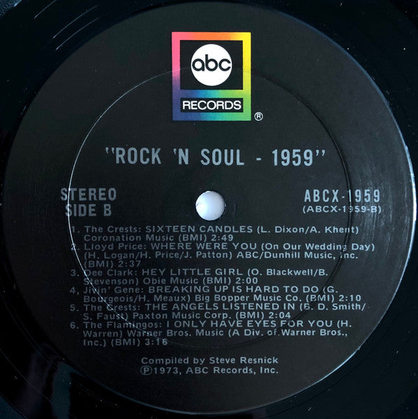 Rock 'N' Soul 1959 - secondary