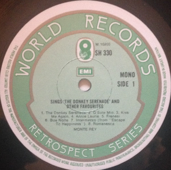 Sings 'The Donkey Serenade' And Other Favourites - secondary