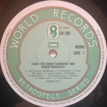 Sings 'The Donkey Serenade' And Other Favourites - secondary