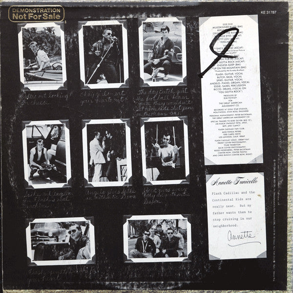 Flash Cadillac And The Continental Kids - secondary