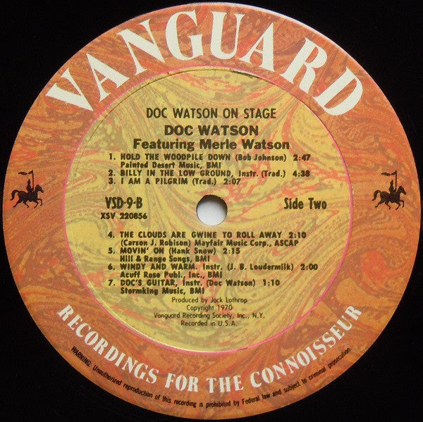 Doc Watson On Stage - secondary