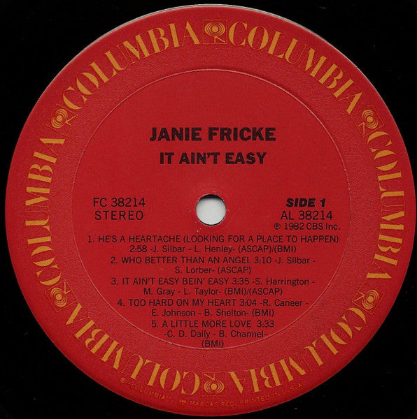 Janie Fricke - It Ain't Easy