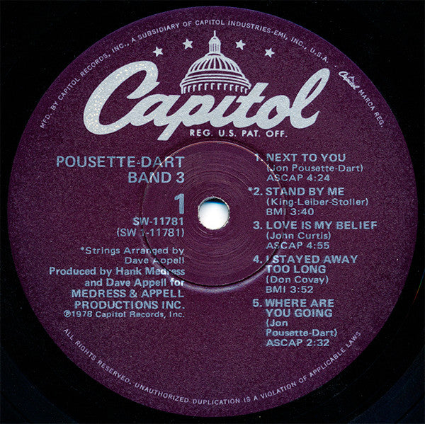 Pousette-Dart Band - 3