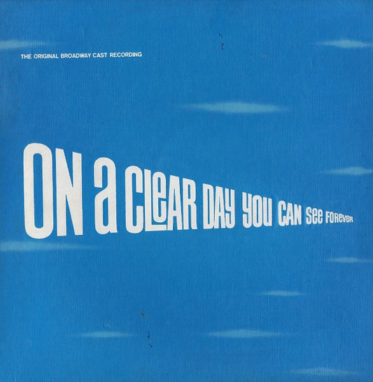 Barbara Harris (2), John Cullum - On A Clear Day You Can See Forever (Original Broadway Cast Recording)