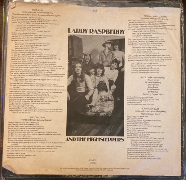 Larry Raspberry And The Highsteppers - "Highsteppin' And Fancy Dancin'"