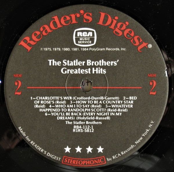 The Statler Brothers - Greatest Hits
