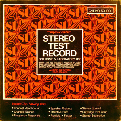 Realistic Stereo Test Record - primary