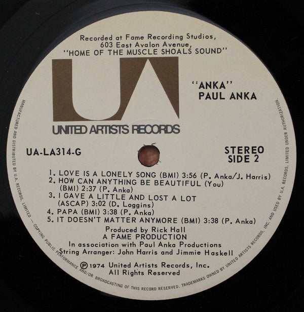 Paul Anka - Anka
