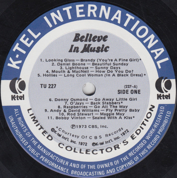 Believe In Music - secondary