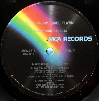 Grand Funk Railroad - Good Singin' Good Playin'