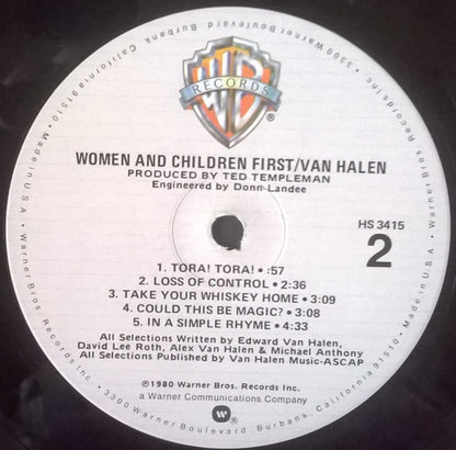 Van Halen - Women And Children First