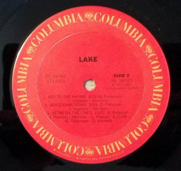 Lake - secondary